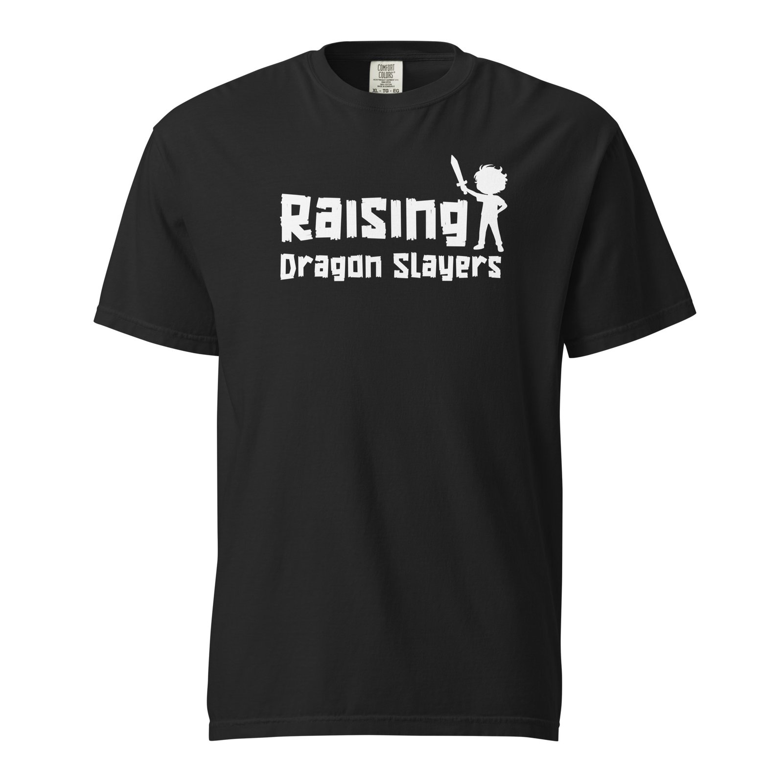 Raising Dragon Slayers Unisex garment-dyed heavyweight t-shirt - Image 2