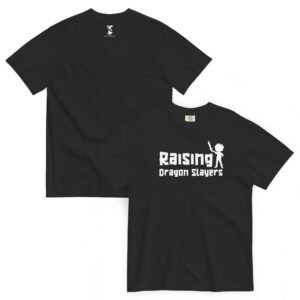 Raising Dragon Slayers Unisex garment-dyed heavyweight t-shirt
