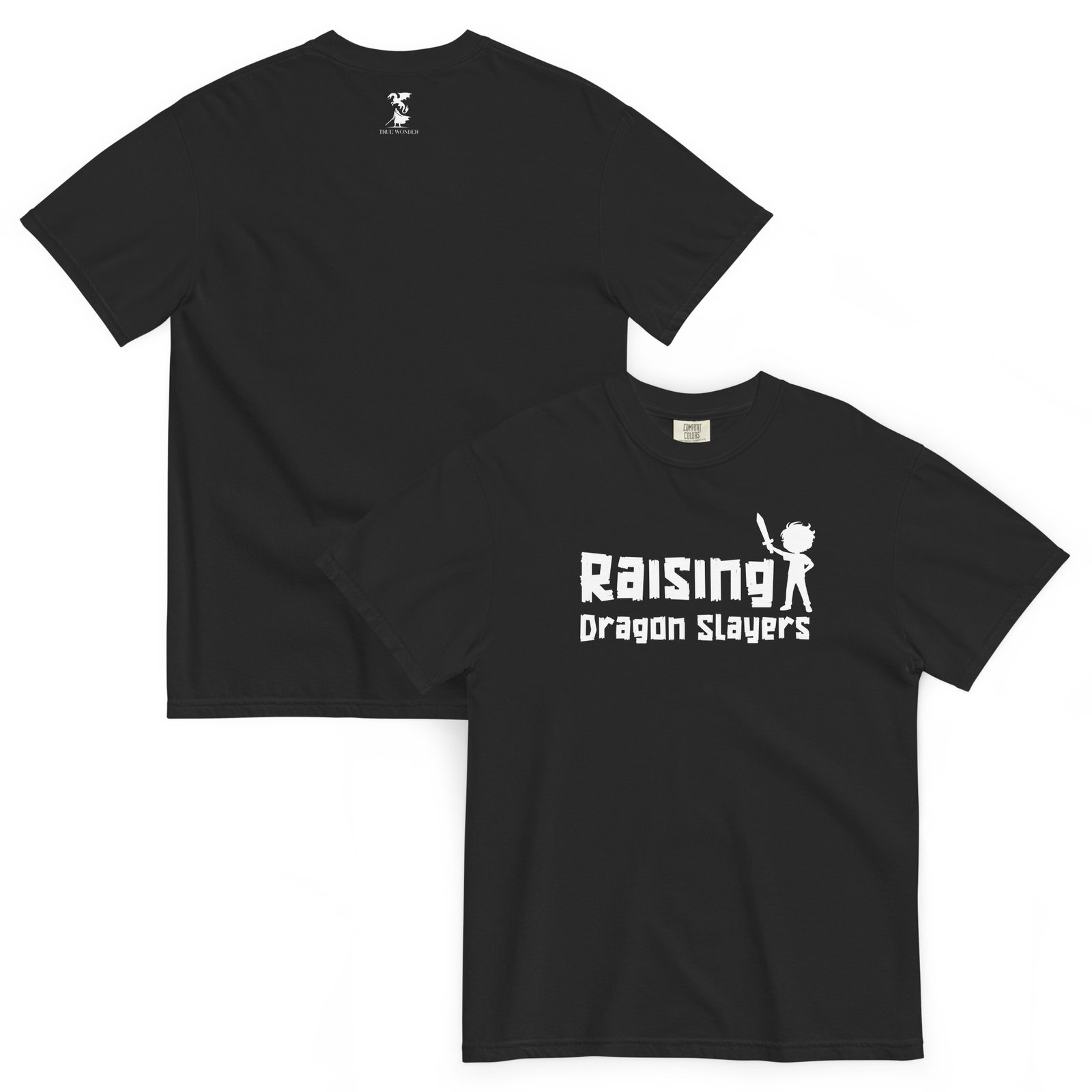 Raising Dragon Slayers Unisex garment-dyed heavyweight t-shirt